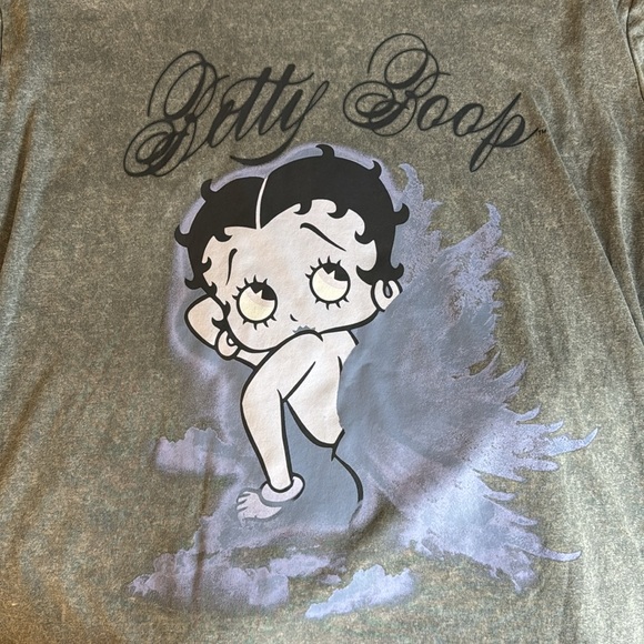 Betty Boop Angel‎ Y2K Style Graphic Tee L NWT - Picture 7 of 14